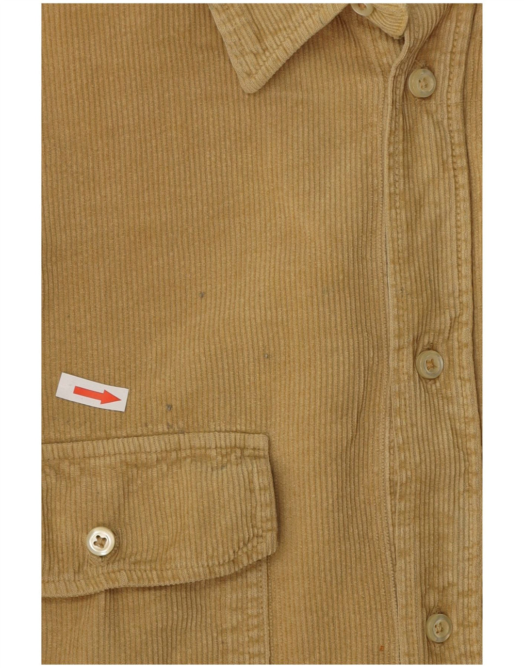 Murphy & Nye Mens Sailmakers Κοτλέ πουκάμισο XL Beige