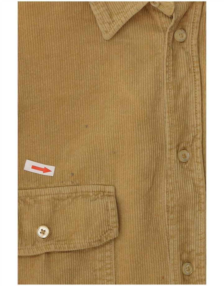 Murphy & Nye Mens Sailmakers Κοτλέ πουκάμισο XL Beige