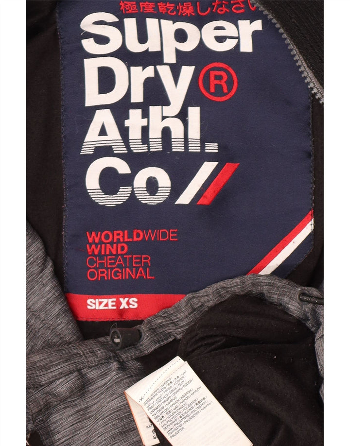 Ανδρικό μπουφάν Windbreaker Superdry UK 34 XS Grey Nylon
