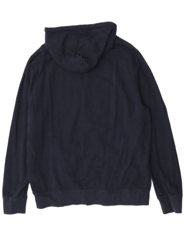 Ανδρικό πουλόβερ με κουκούλα με φερμουάρ Mustang XL Navy Blue Cotton