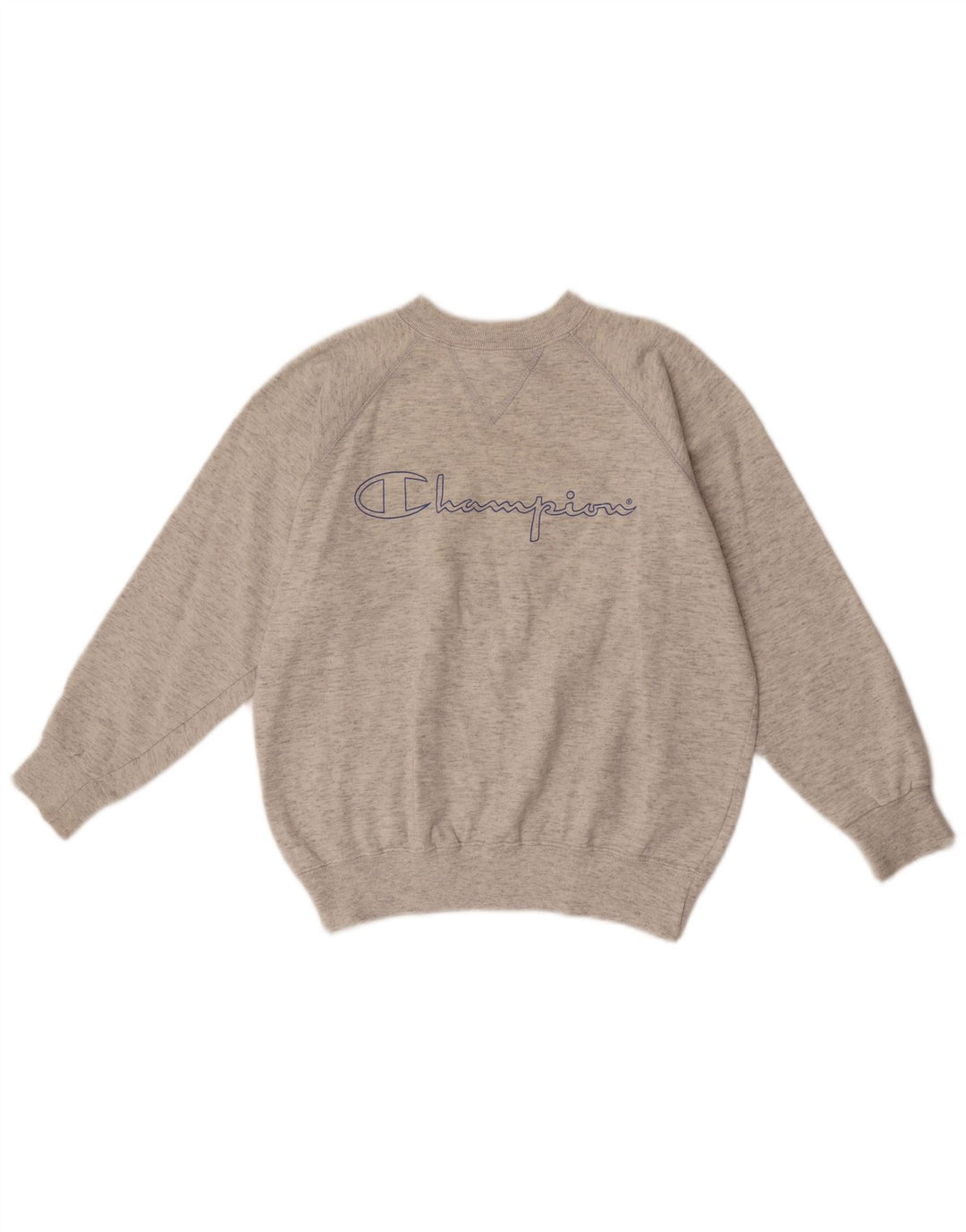 Champion Girls Graphic Oversized Φούτερ Jumper 9-10 ετών Medium Grey