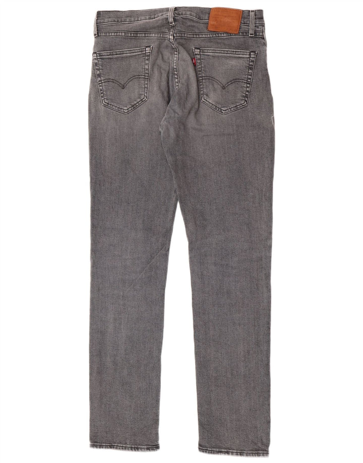 Levi's Mens 511 Slim Jeans W34 L34 Γκρι βαμβακερό