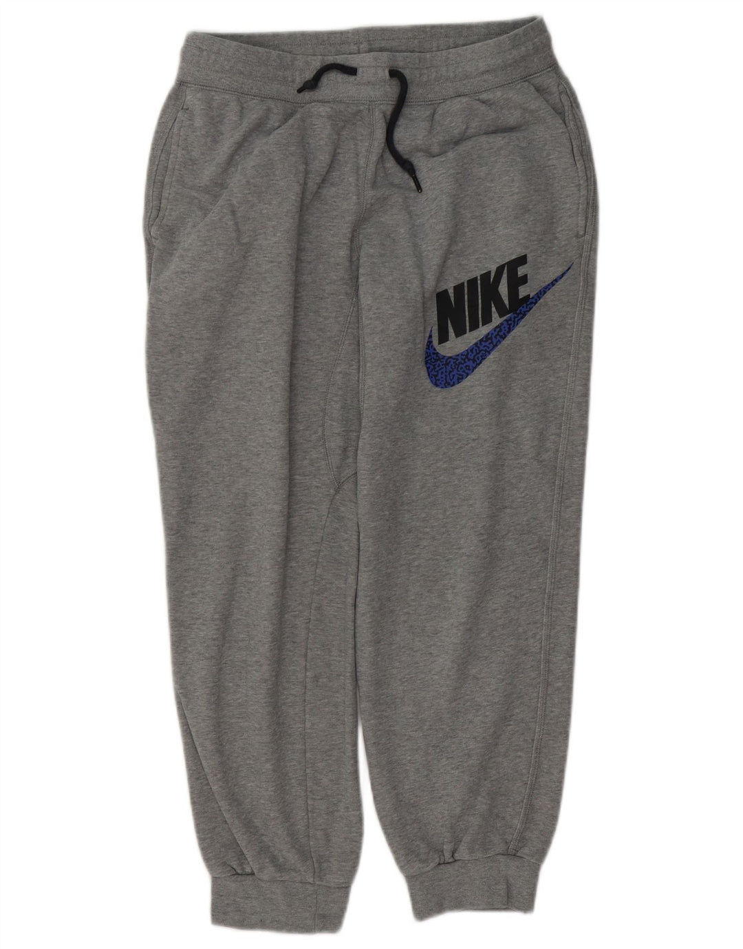 Ανδρικές φόρμες NIKE Graphic Παντελόνια Joggers Μεσαίου Γκρι βαμβακερό