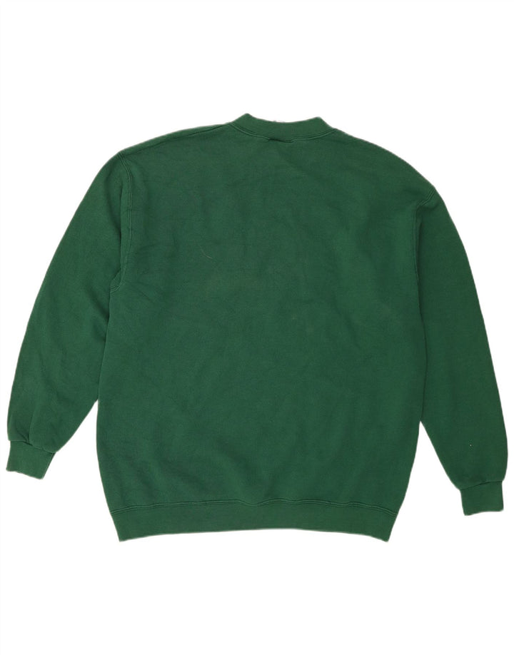Ανδρικό γραφικό φούτερ Lee Jumper Μεγάλο Πράσινο Βαμβακερό