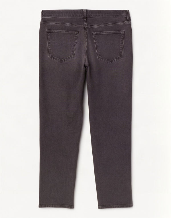 Marks & Spencer Γυναικεία Straight Jeans UK 20 2XL W36 L28 Γκρι βαμβακερό