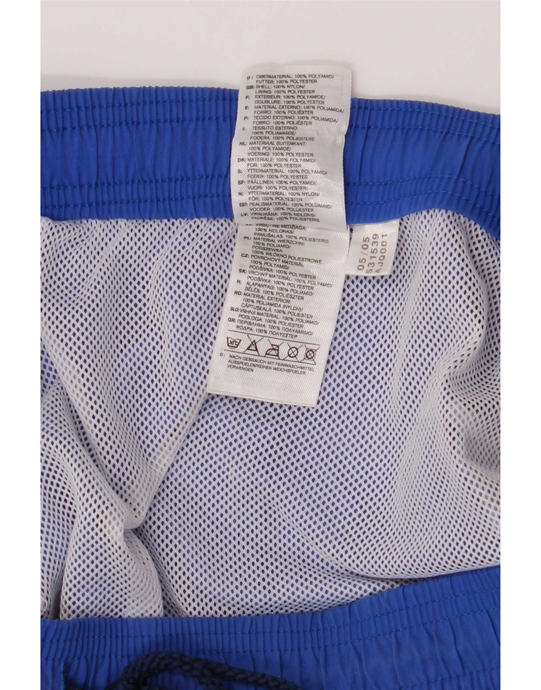 Ανδρικό σορτς κολύμβησης Adidas 2XL μπλε πολυεστέρα