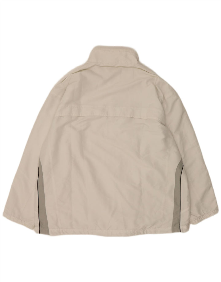 Ανδρική φόρμα Domyos Top Jacket 2XL White Colourblock Polyester