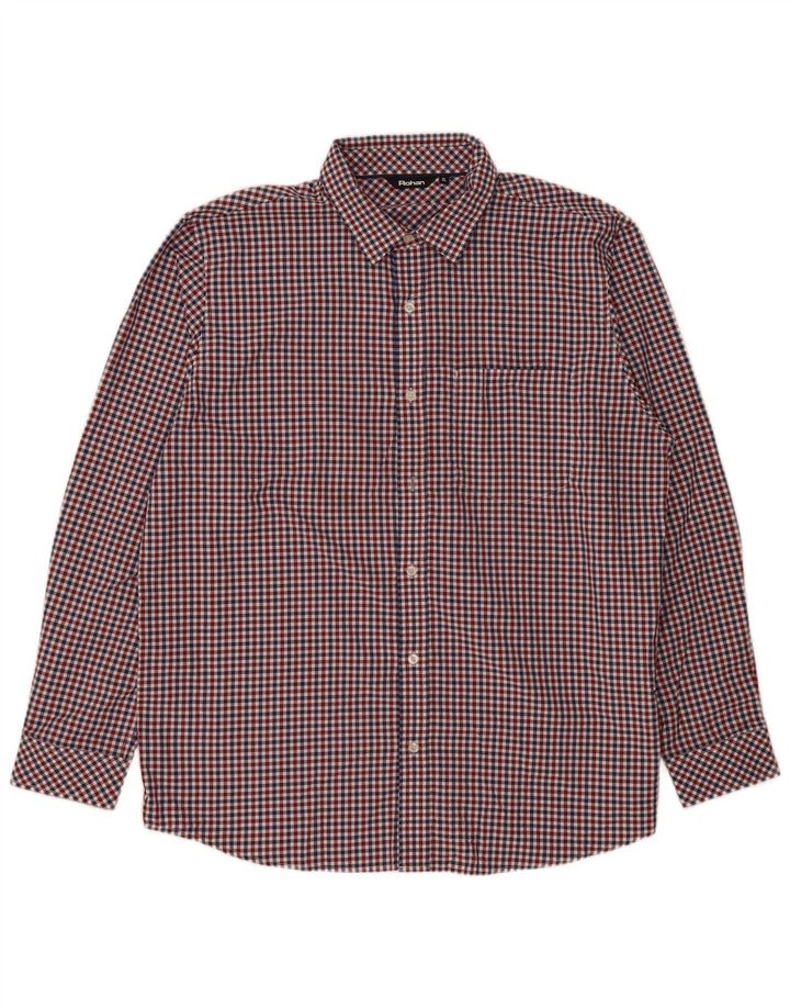 Ανδρικό πουκάμισο Rohan XL Κόκκινο Gingham Polyamide