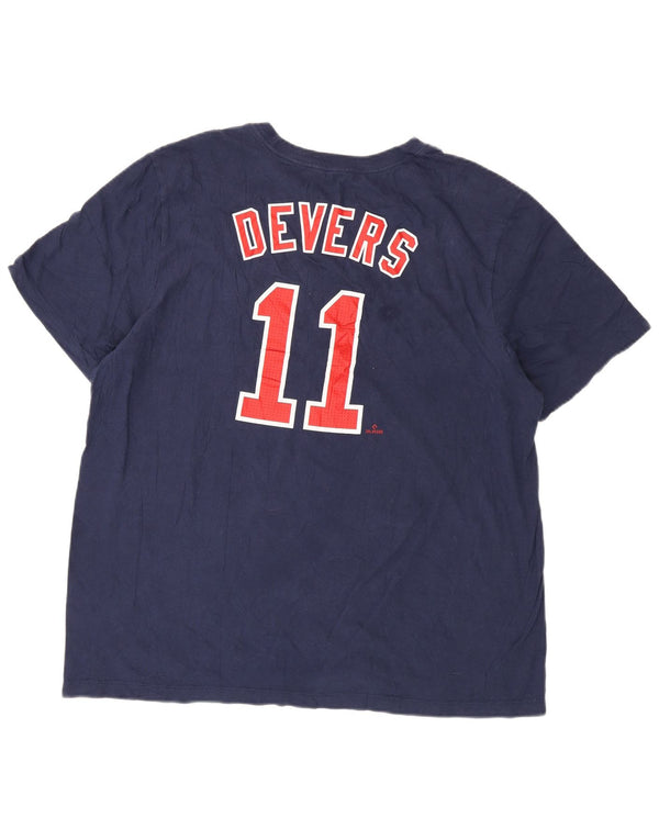 Ανδρικό γραφικό μπλουζάκι Nike Red Sox Top XL Navy Blue