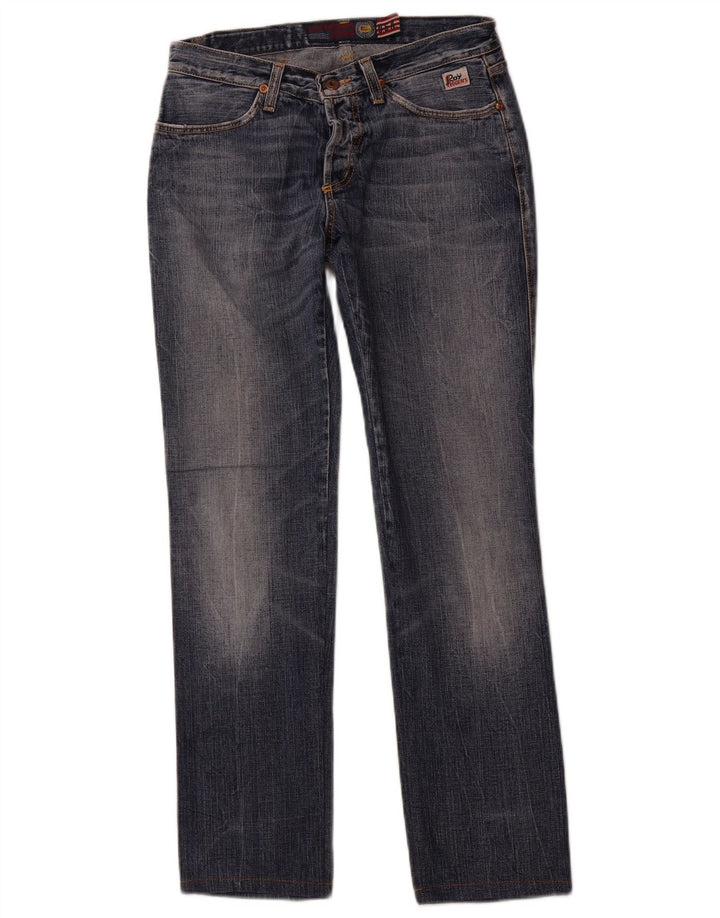 ROY ROGERS Γυναικείο ίσιο τζιν W29 L30 Μπλε βαμβακερό