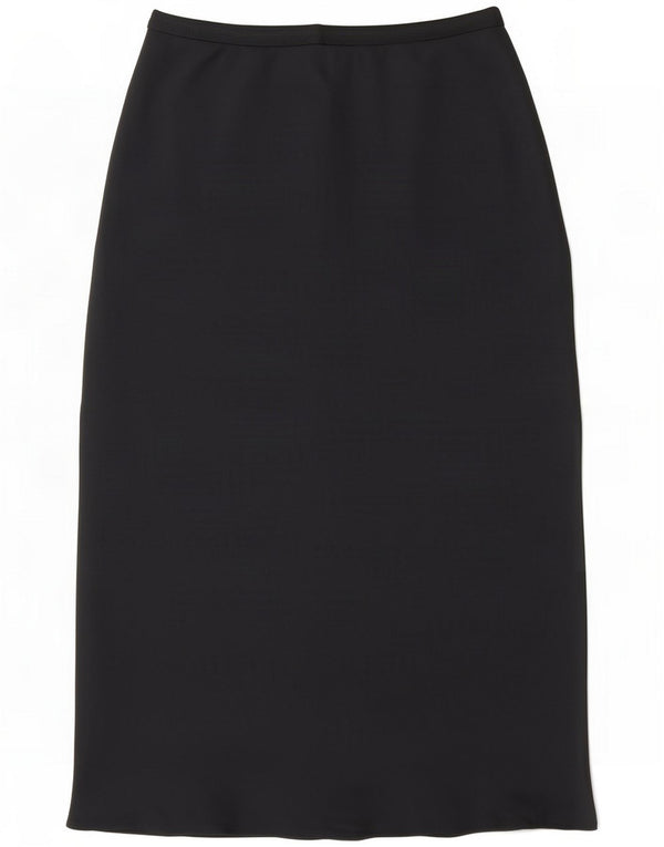 Γυναικεία Midi φούστα Marks & Spencer UK 14 Large W32 Black Polyester