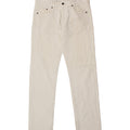 MASSIMO DUTTI Womens Washed Straight Jeans EU 42 Large W32 L31 Off White Vintage Massimo Dutti and Second-Hand Massimo Dutti from Messina Hembry 