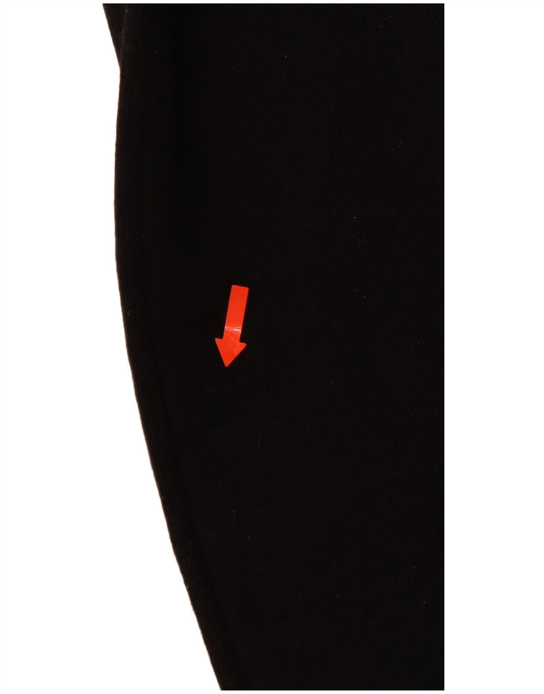 LEVI'S Γυναικείο πουλόβερ με ρολό λαιμόκοψη UK 10 Μικρό μαύρο ριγέ Lambswool