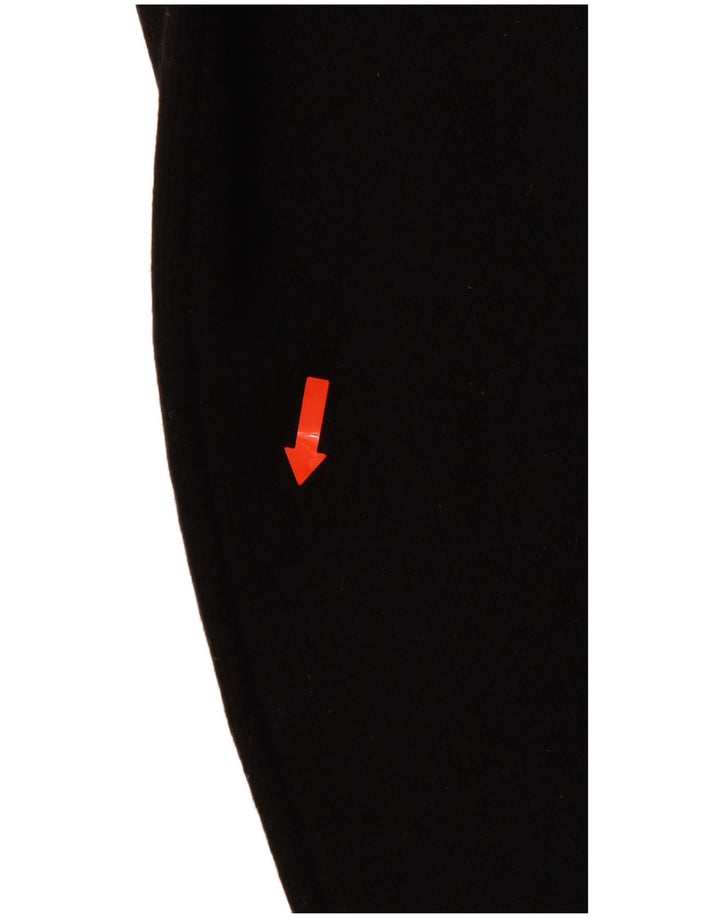 LEVI'S Γυναικείο πουλόβερ με ρολό λαιμόκοψη UK 10 Μικρό μαύρο ριγέ Lambswool