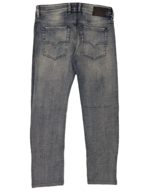 DIESEL Γυναικείο Sleenker Skinny Jeans W29 L25 Μπλε βαμβακερό