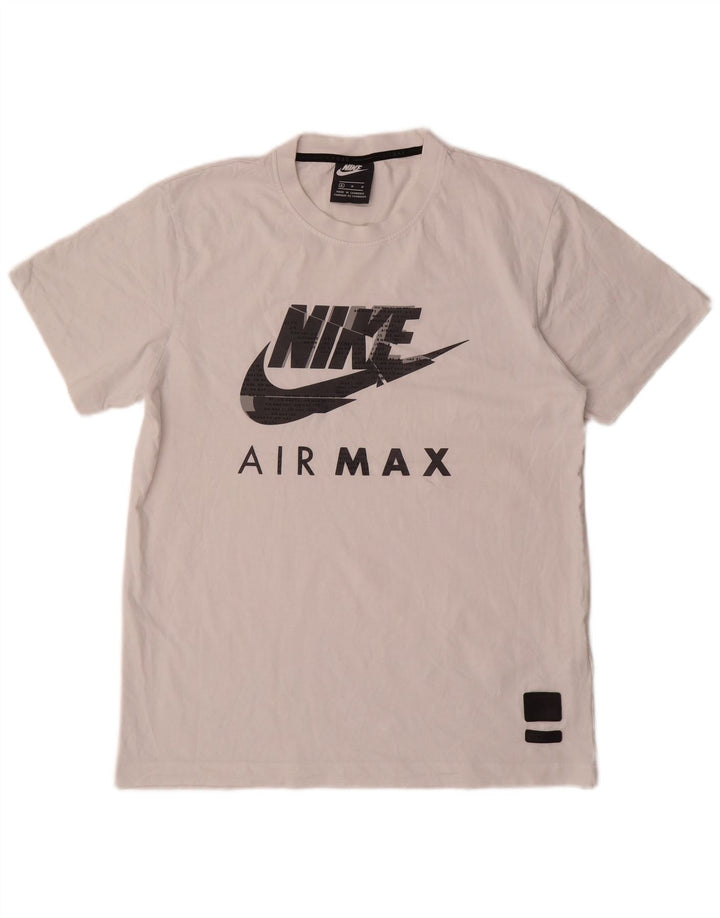 Ανδρικό μπλουζάκι Nike Air Max Graphic Μπλουζάκι μεσαίο λευκό βαμβακερό