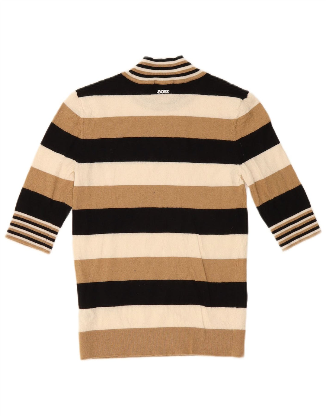 Hugo Boss γυναικείο πουλόβερ με λαιμό χελώνα UK 10 Small πολύχρωμο