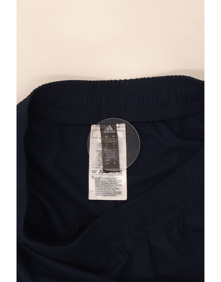 Ανδρικό γραφικό αθλητικό σορτς Adidas Small Navy Blue Polyester