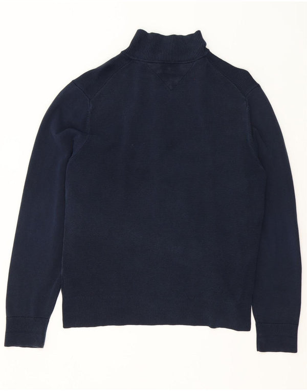 Ανδρικό πουλόβερ Tommy Hilfiger Cardigan XL Navy Blue Cotton