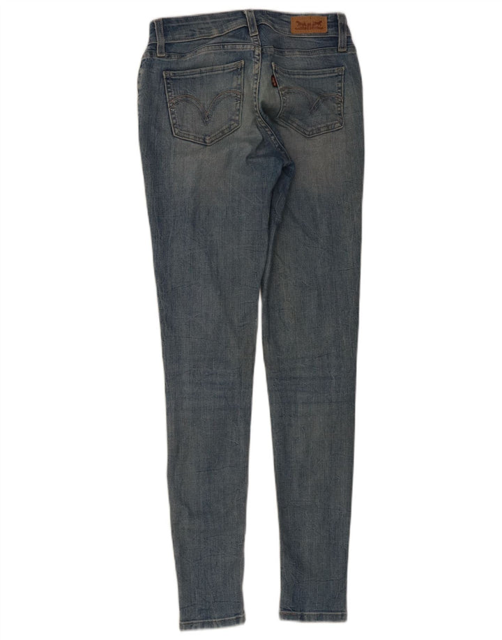 LEVI'S Γυναικείο κολάν Skinny Jeans W26 L30 Μπλε βαμβακερό