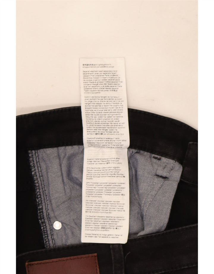 Camel Active Mens Slim Jeans W33 L30 Μαύρο βαμβακερό