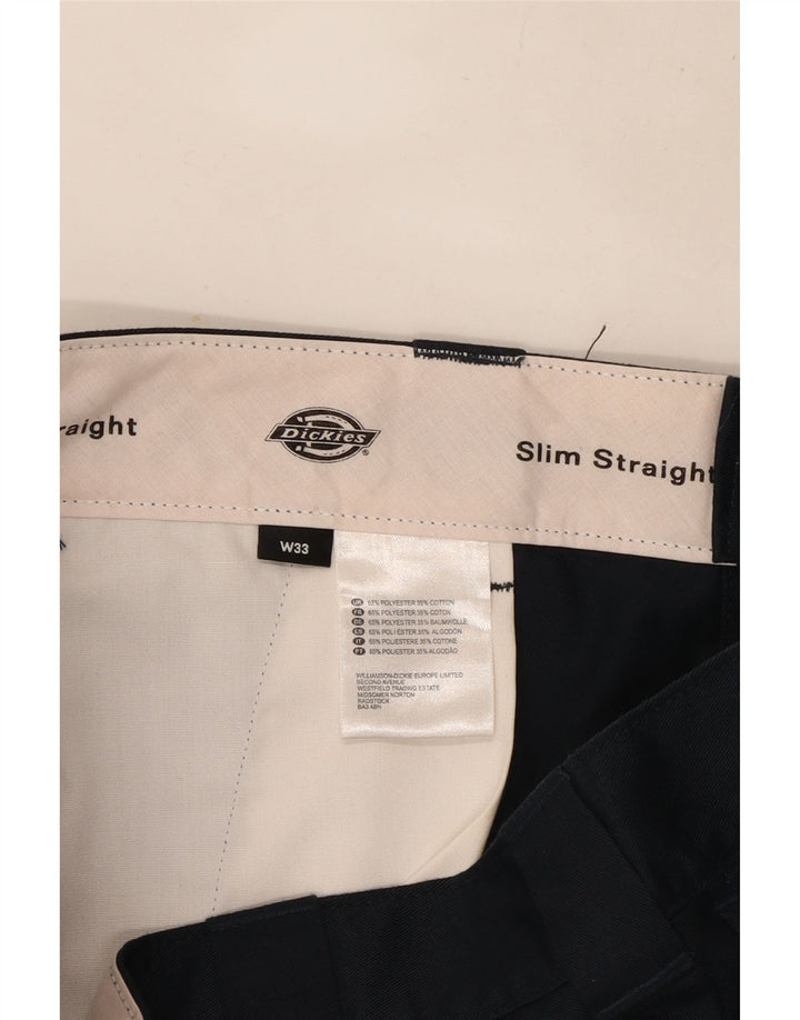 DICKIES Ανδρικό σορτς Chino W33 Medium Navy Blue Polyester