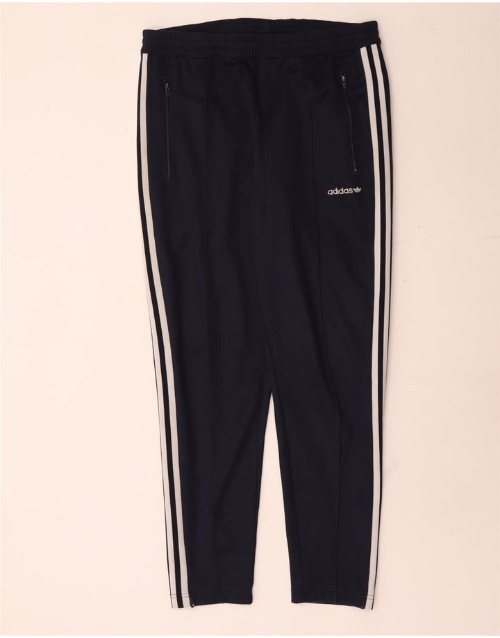 Ανδρική αθλητική φόρμα Adidas Παντελόνι μεγάλο μπλε ναυτικό πολυεστέρα