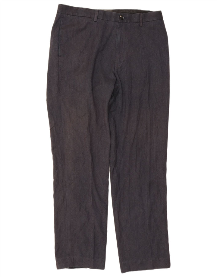 Ανδρικό Casual παντελόνι Marks & Spencer Regular Fit W34 L31 Navy Blue