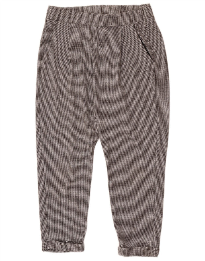 Marks & Spencer Γυναικείο Cropped Παντελόνι UK 12 Medium W28 L24 Grey