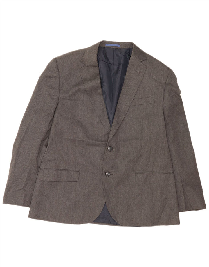 Marks & Spencer Ανδρικό μπουφάν Blazer IT 42 XL Γκρι πολυεστέρας