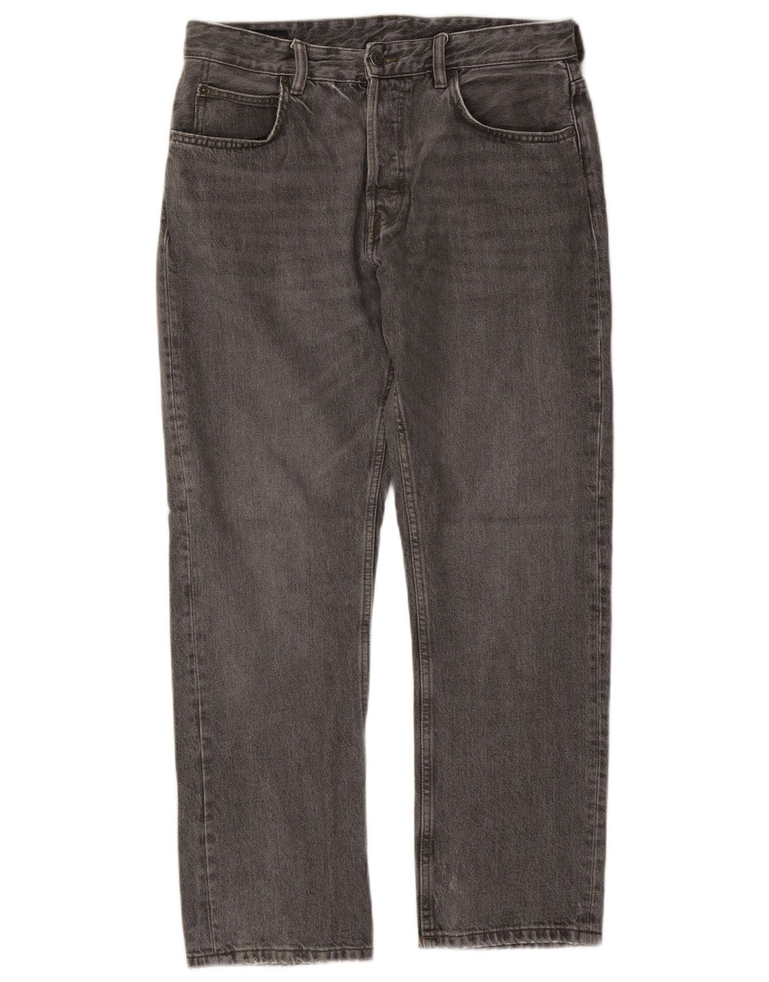 ZARA Ανδρικό τζιν ίσιο EU 42 Large W32 L29 Γκρι