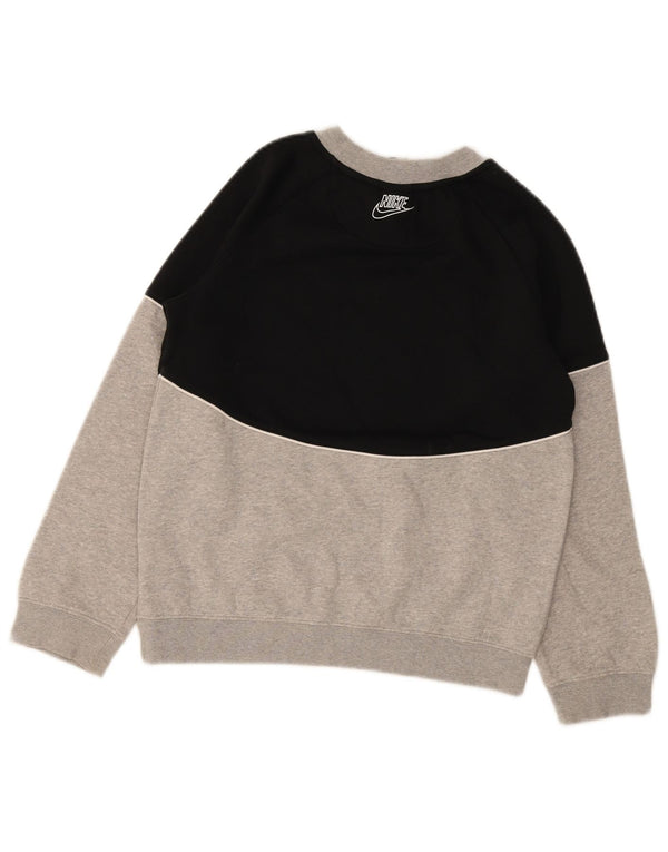 Γραφικό φούτερ Nike Boys Jumper 12-13 ετών Μεγάλο μαύρο χρώμα