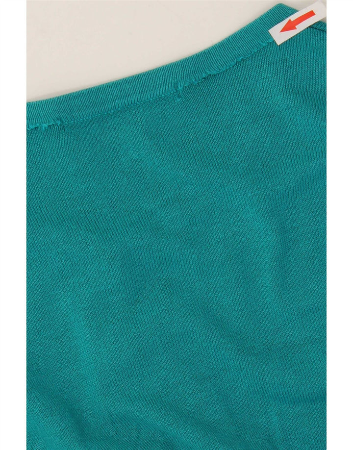 Marks & Spencer Γυναικεία ζακέτα πουλόβερ UK 10 Small Blue Viscose