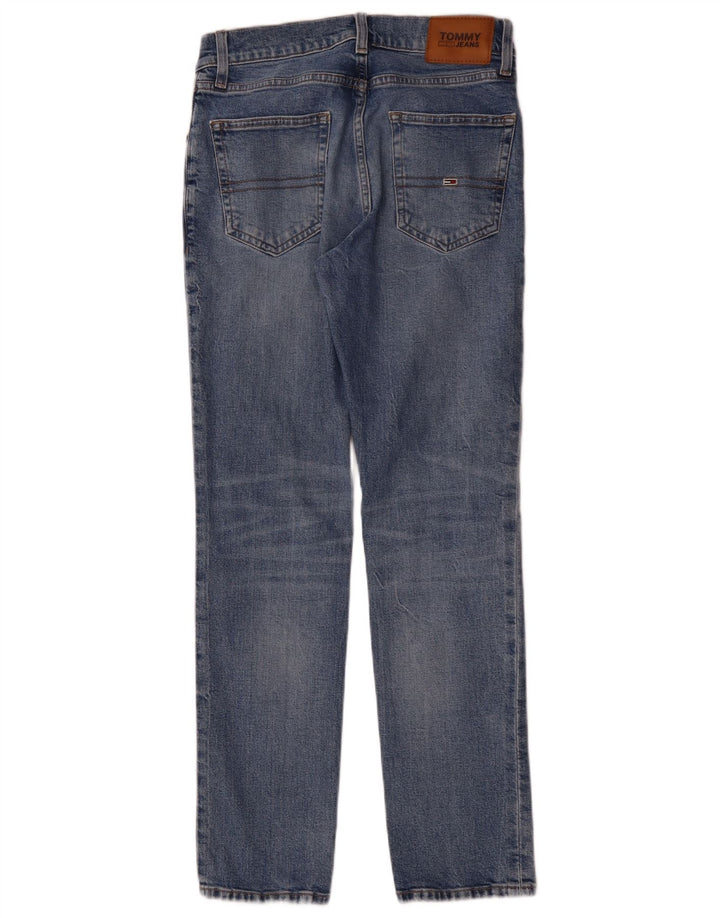 TOMMY HILFIGER Γυναικείο Slim Jeans W28 L30 Μπλε Βαμβακερό