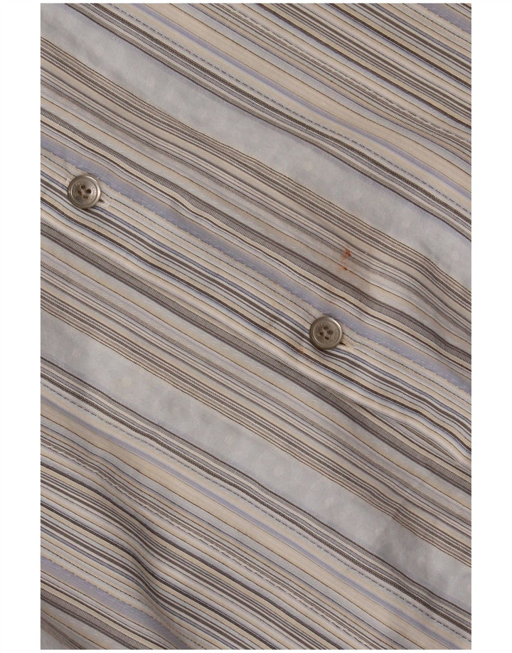 Ανδρικό πουκάμισο CALVIN KLEIN Βαμβακερό μεσαίο μπλε ριγέ