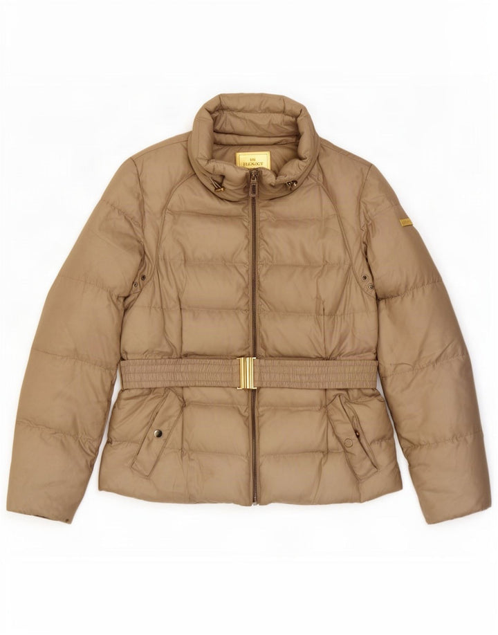 Zara Γυναικείο μπουφάν UK 16 Large Beige Polyester