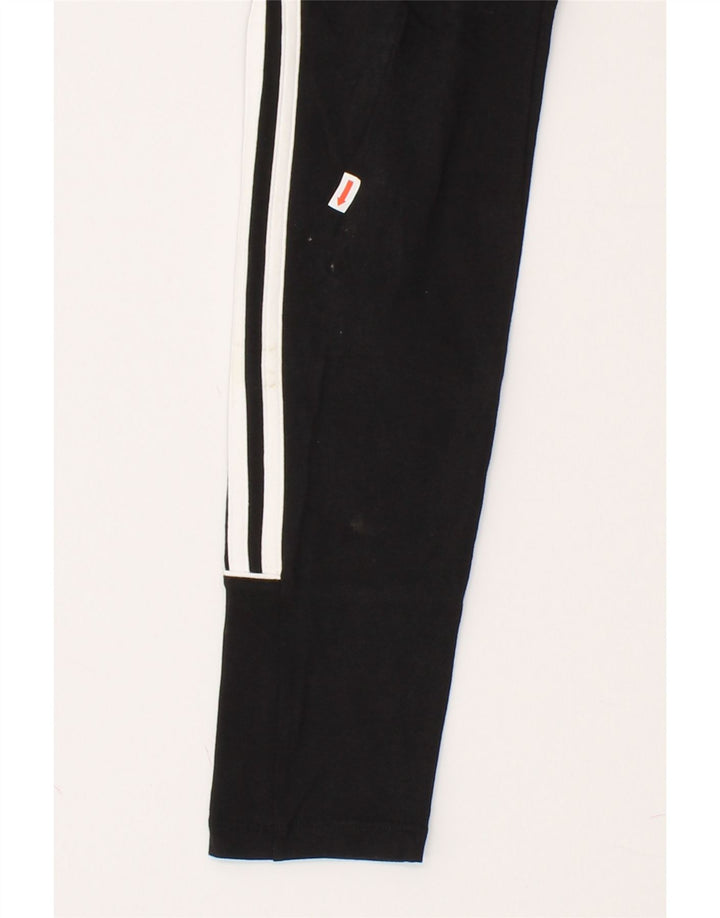 ADIDAS Womens Leggings UK 10 Small Black Cotton Vintage Adidas and Second-Hand Adidas from Messina Hembry 