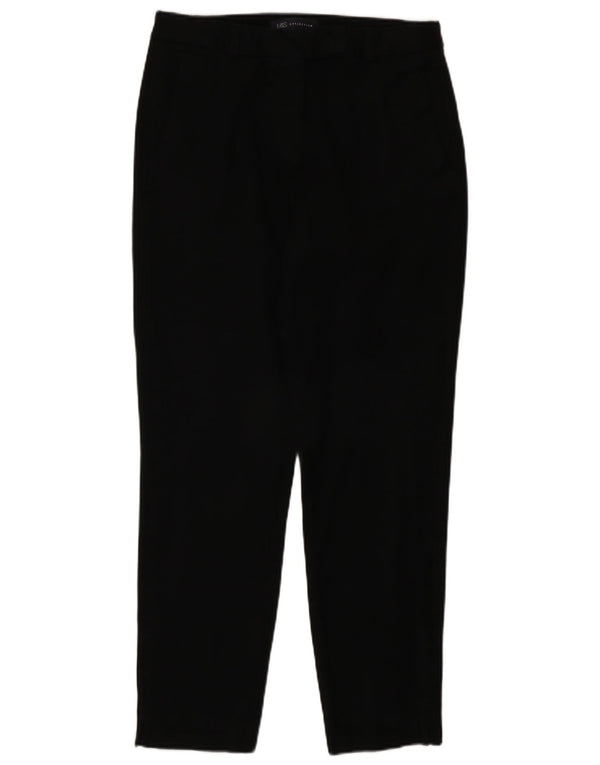 Marks & Spencer Γυναικείο Ψηλόμεσο Παντελόνι UK 10 Small W28 L27 Μαύρο
