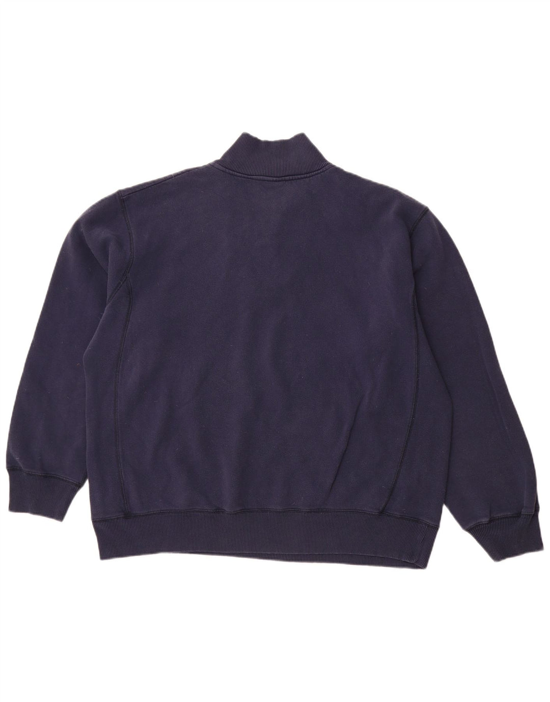 Ανδρικό φούτερ NIKE με φερμουάρ Jumper UK 45/47 XL Navy Blue Cotton