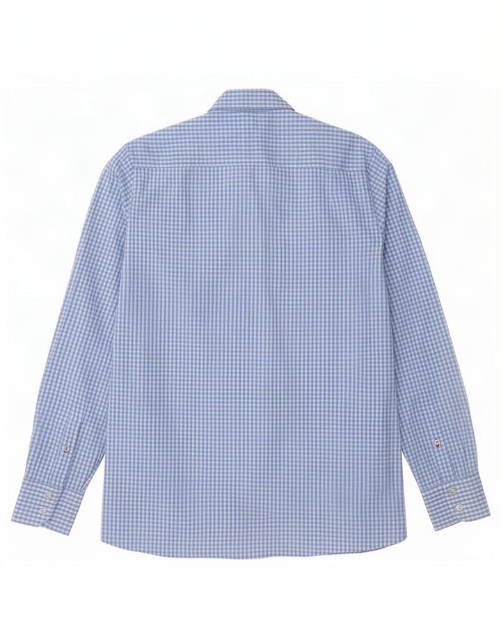 Ανδρικό πουκάμισο Tommy Hilfiger Small Blue Gingham Cotton