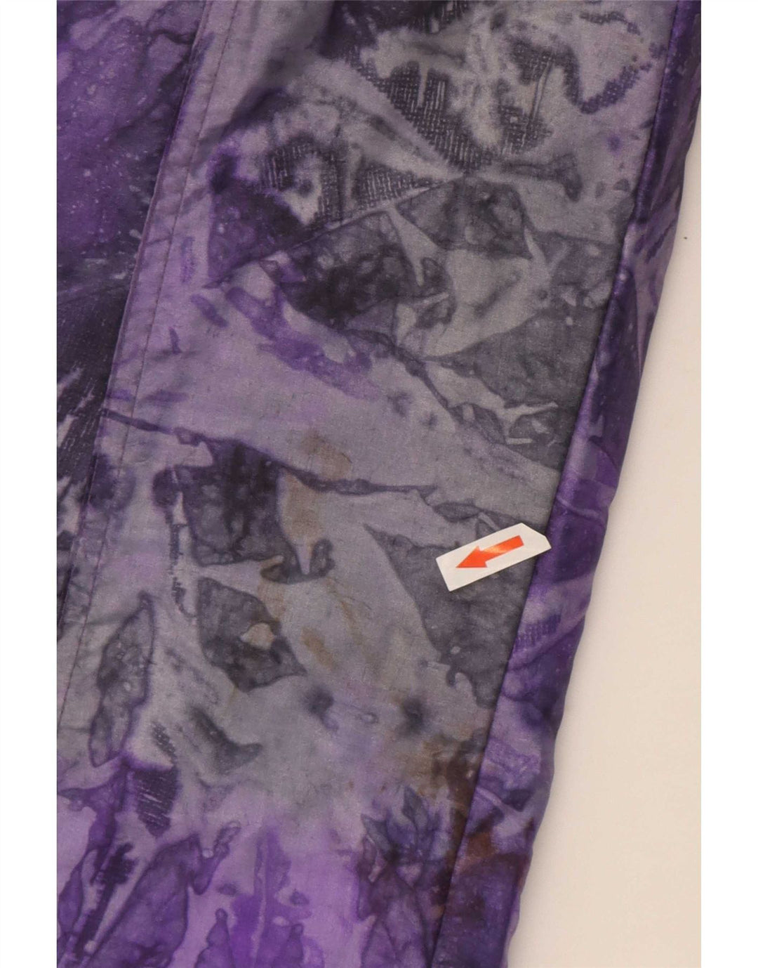Γυναικεία φόρμα σκι με αφηρημένο σχέδιο IT 38 XS Purple