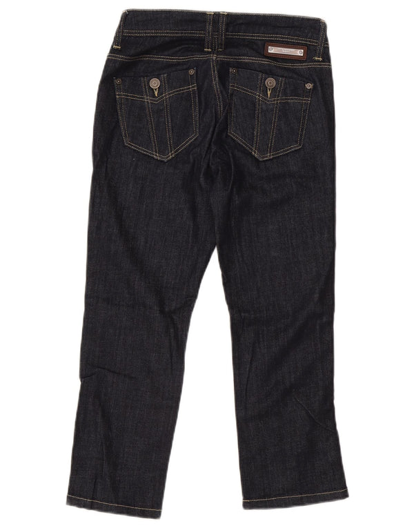 Burberry Γυναικείο Buckingham Straight Jeans W26 L22 Navy Blue Cotton
