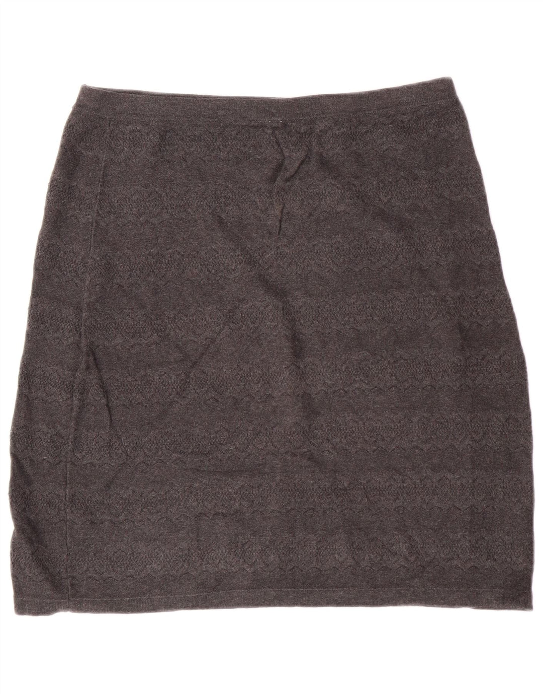 Fat Face Γυναικεία ψηλόμεση μίνι φούστα UK 16 μεγάλη W30 γκρι βαμβακερή κλασική