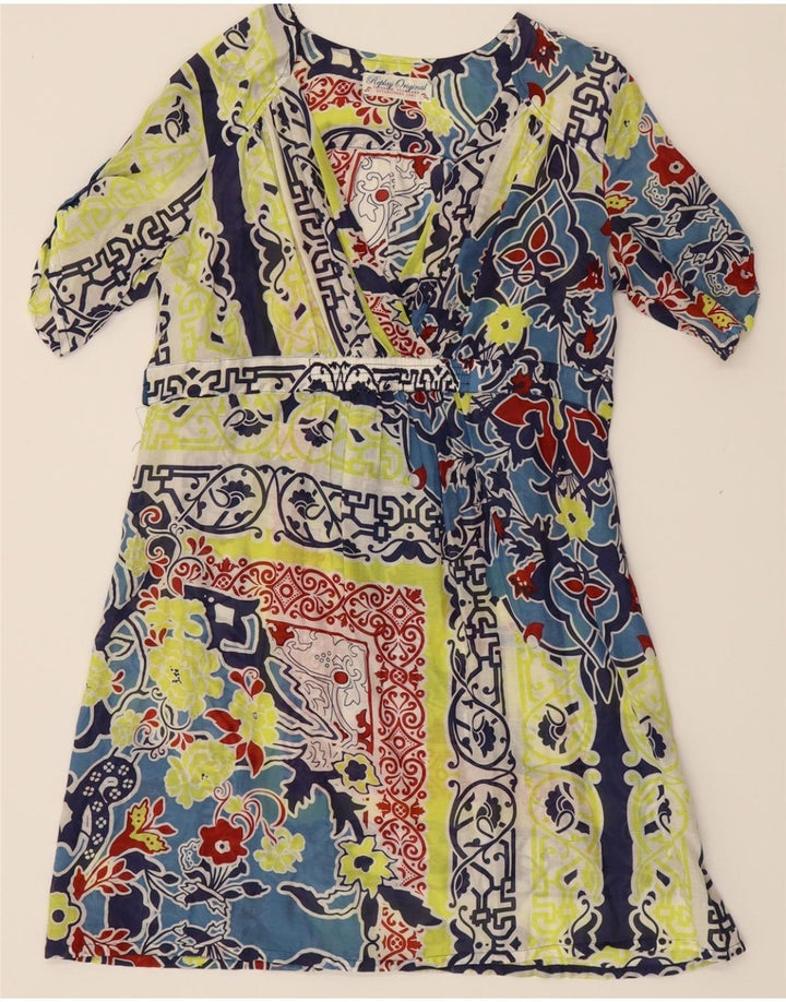 REPLAY Womens Basic Dress UK 10 Small Multicoloured Floral Vintage Replay and Second-Hand Replay from Messina Hembry 