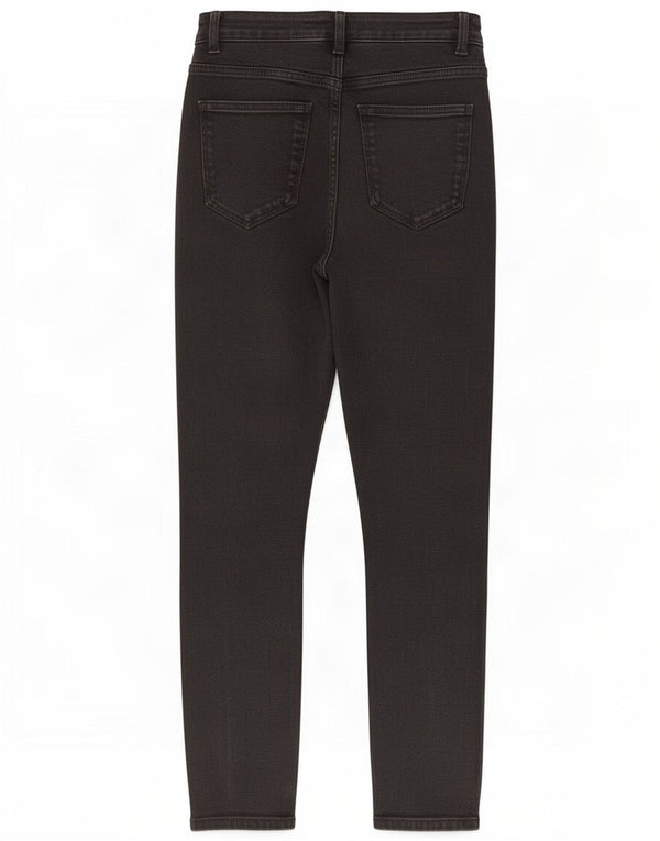 Zara Γυναικεία Skinny Jeans EU 38 Small W28 L26 Μαύρο βαμβακερό