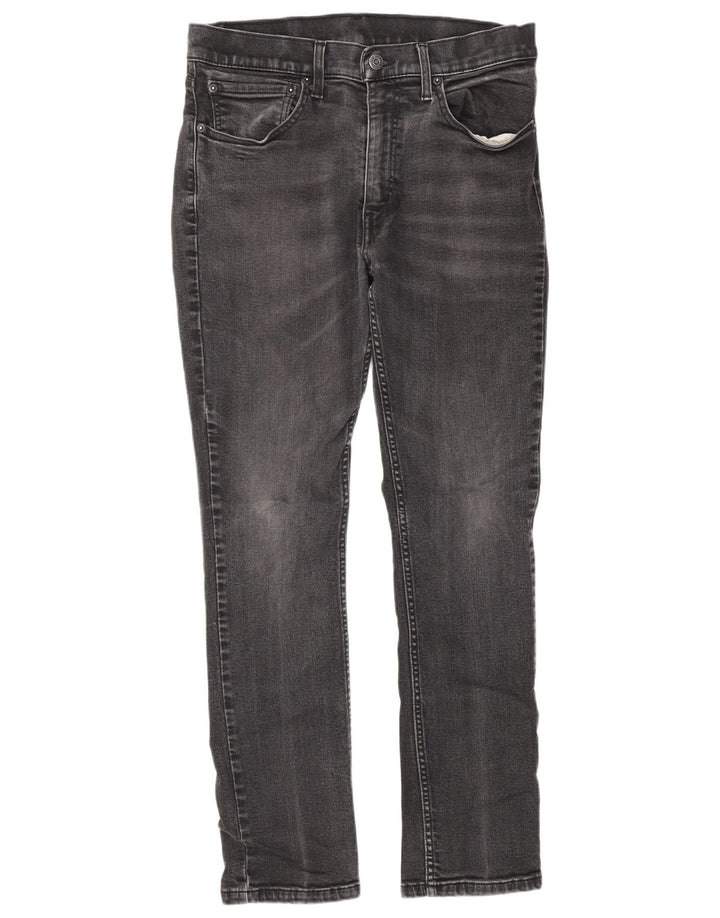 Levi's Mens 511 Slim Jeans W34 L30 Μαύρο βαμβακερό