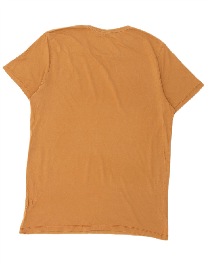 Ανδρικό γραφικό μπλουζάκι Jack & Jones Top Large Yellow