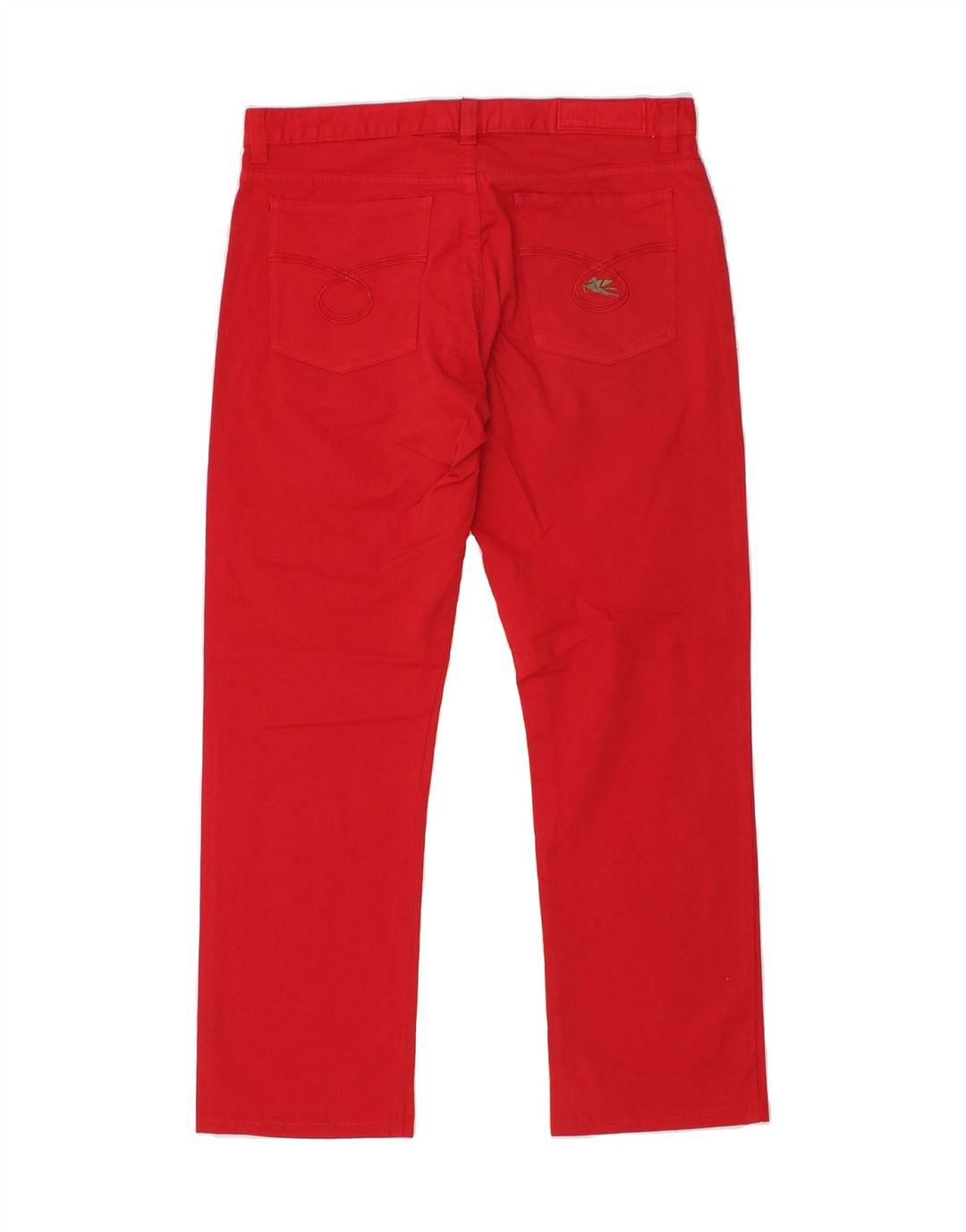 ETRO Womens Milano Straight Jeans W32 L27 Red Cotton Vintage Etro and Second-Hand Etro from Messina Hembry 