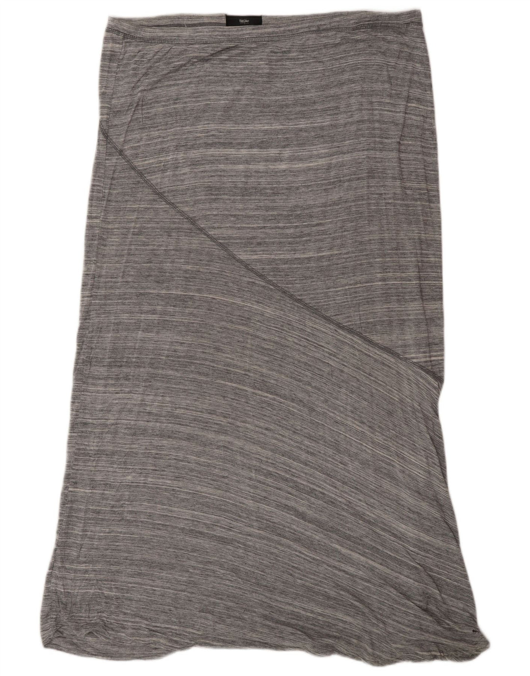 MOSSIMO Γυναικεία Maxi Φούστα XL W38 Γκρι Pinstripe Rayon