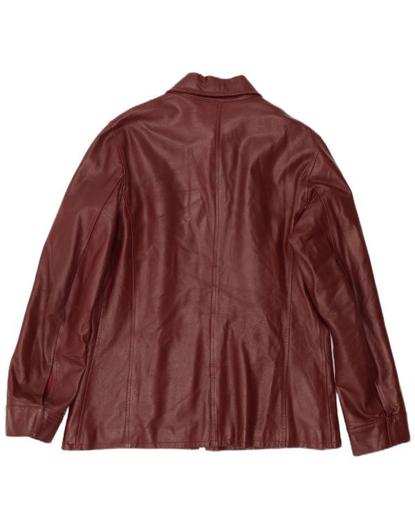 Ανδρικό Δερμάτινο Μπουφάν Conbipel IT 48 Medium Burgundy
